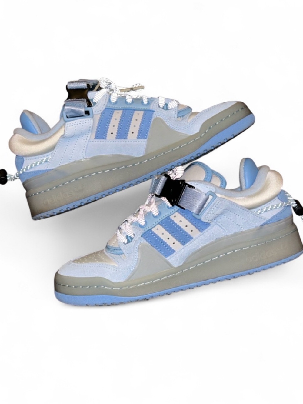 🐰 adidas Forum Buckle Low x Bad Bunny "Blue Tint" 🐰